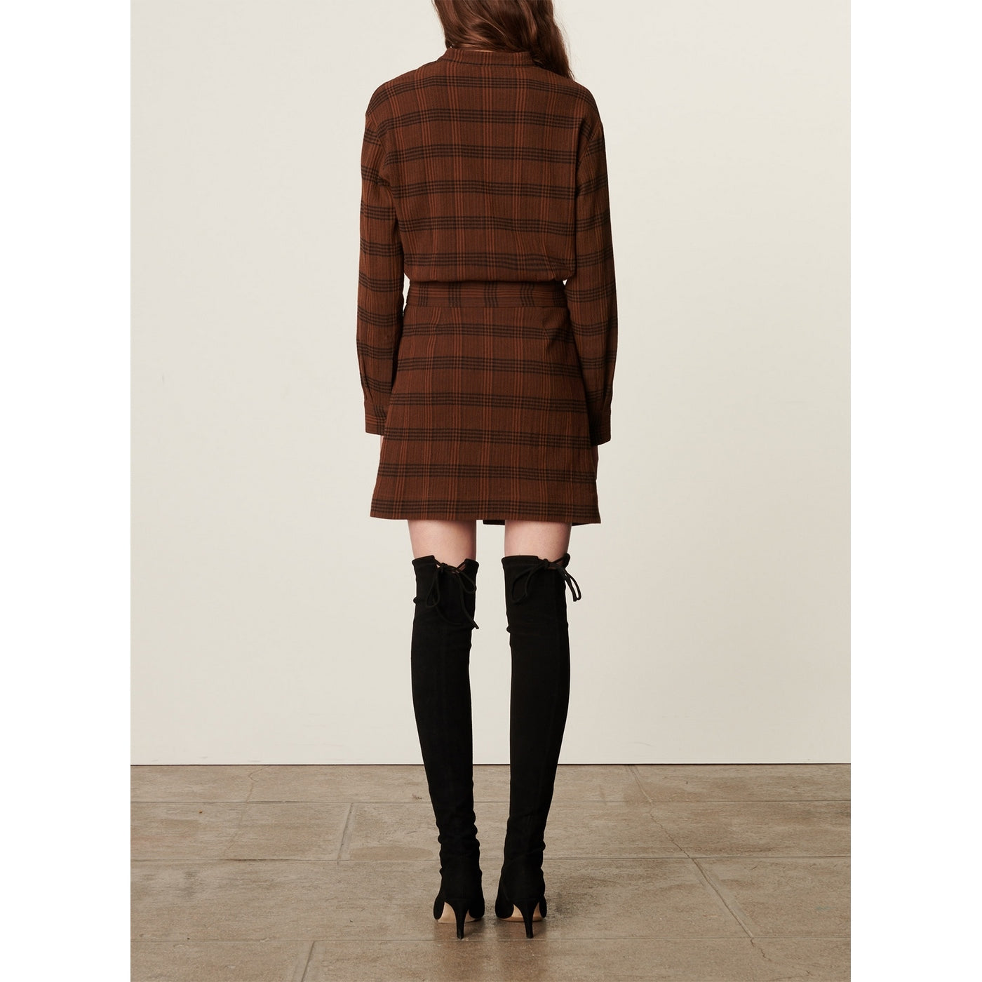 Vanessa Bruno - Vestido Blandine - Fallow y Negro