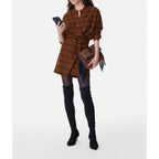 Vanessa Bruno - Vestido Blandine - Fallow y Negro