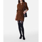 Vanessa Bruno - Vestido Blandine - Fallow y Negro