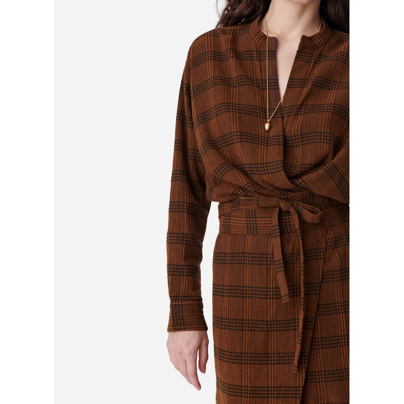 Vanessa Bruno - Vestido Blandine - Fallow y Negro