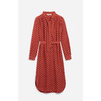 Vanessa Bruno - Vestido Blenda - Rojo Rojizo