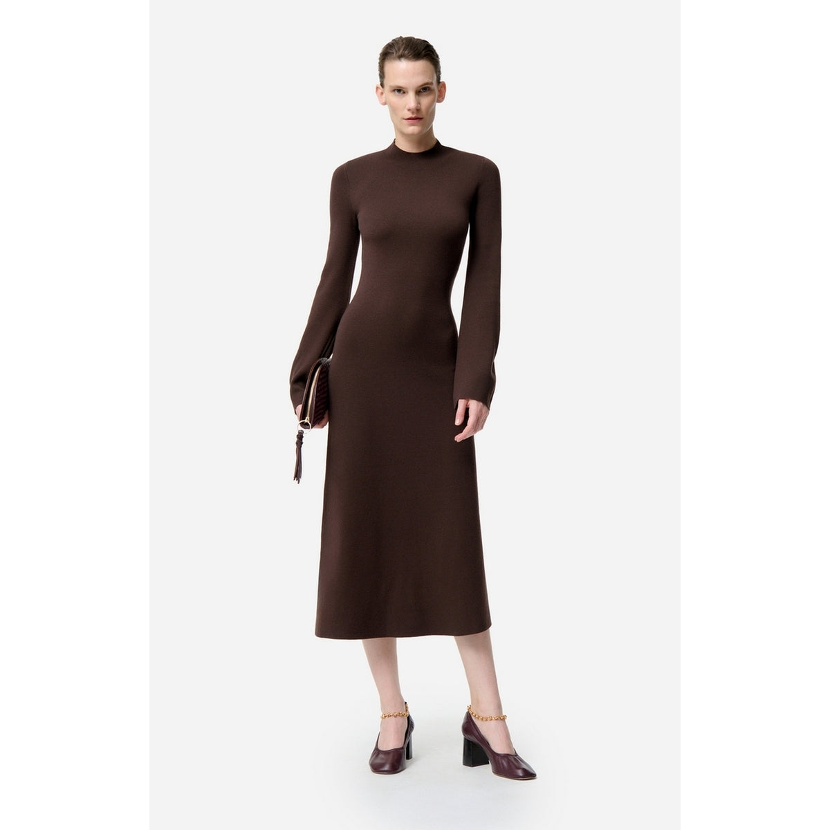Robe Longue Fabianar - Marron