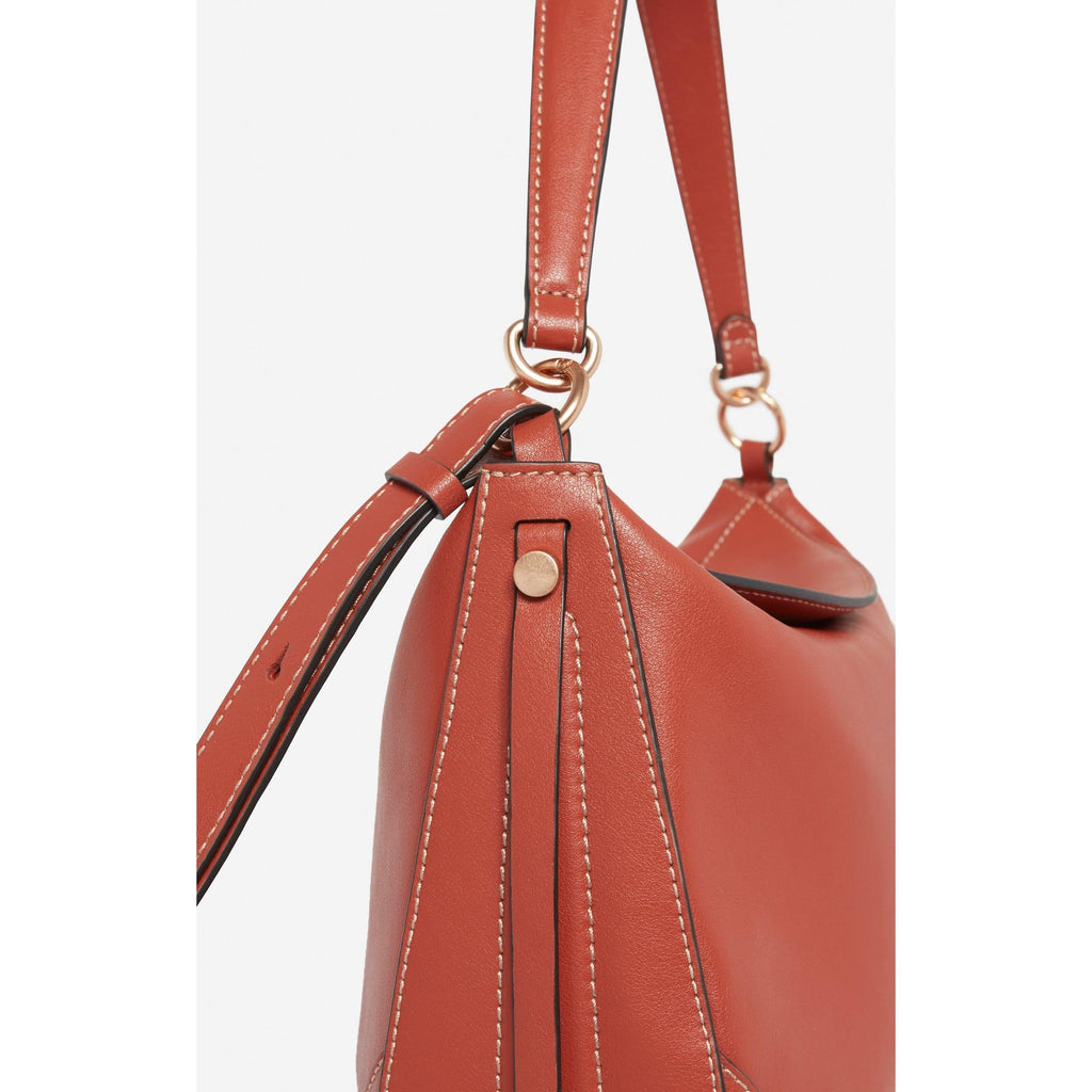 Vanessa Bruno - Daily Large Leather Bag - Rust