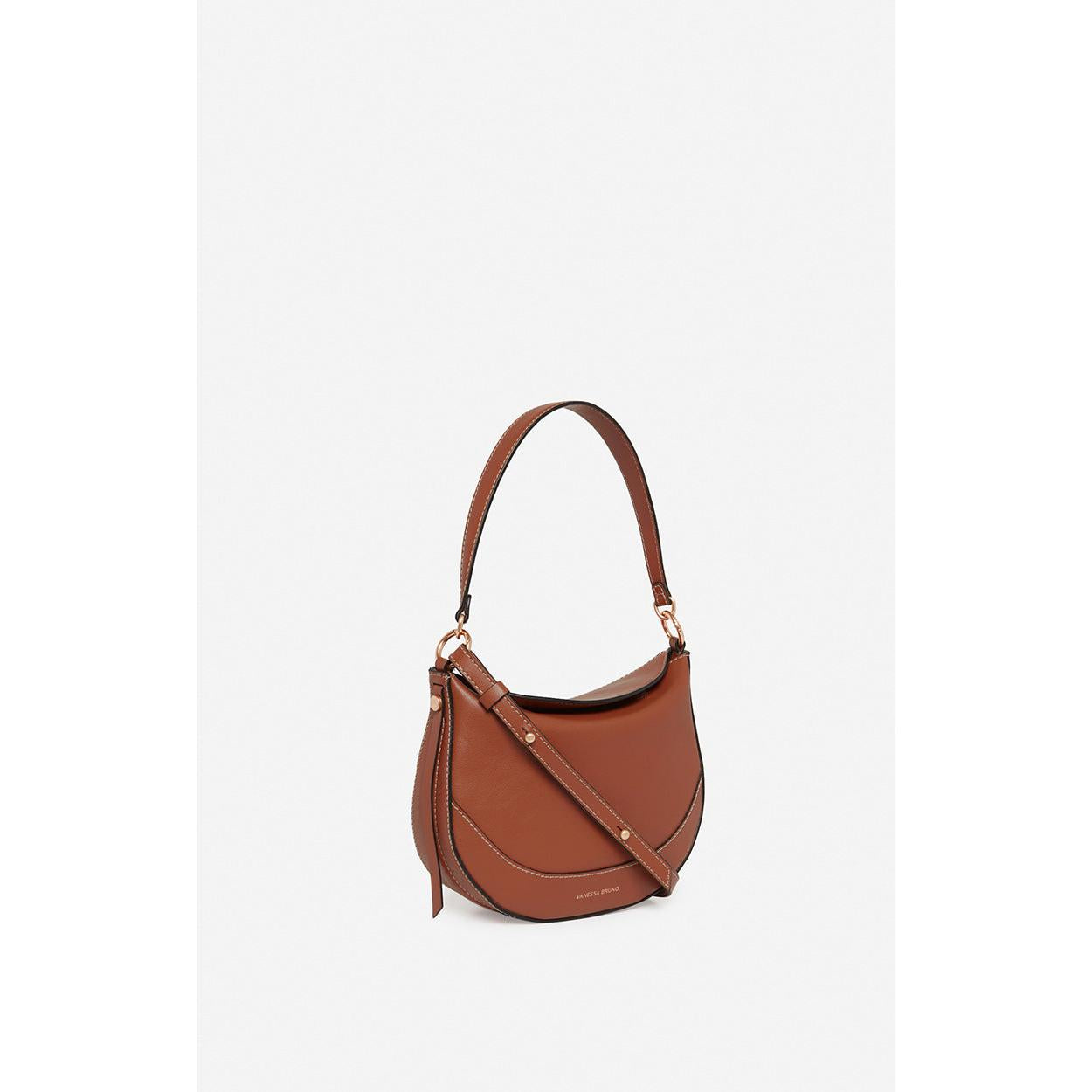 Vanessa Bruno - Bolso Daily Pequeño de Cuero - Óxido