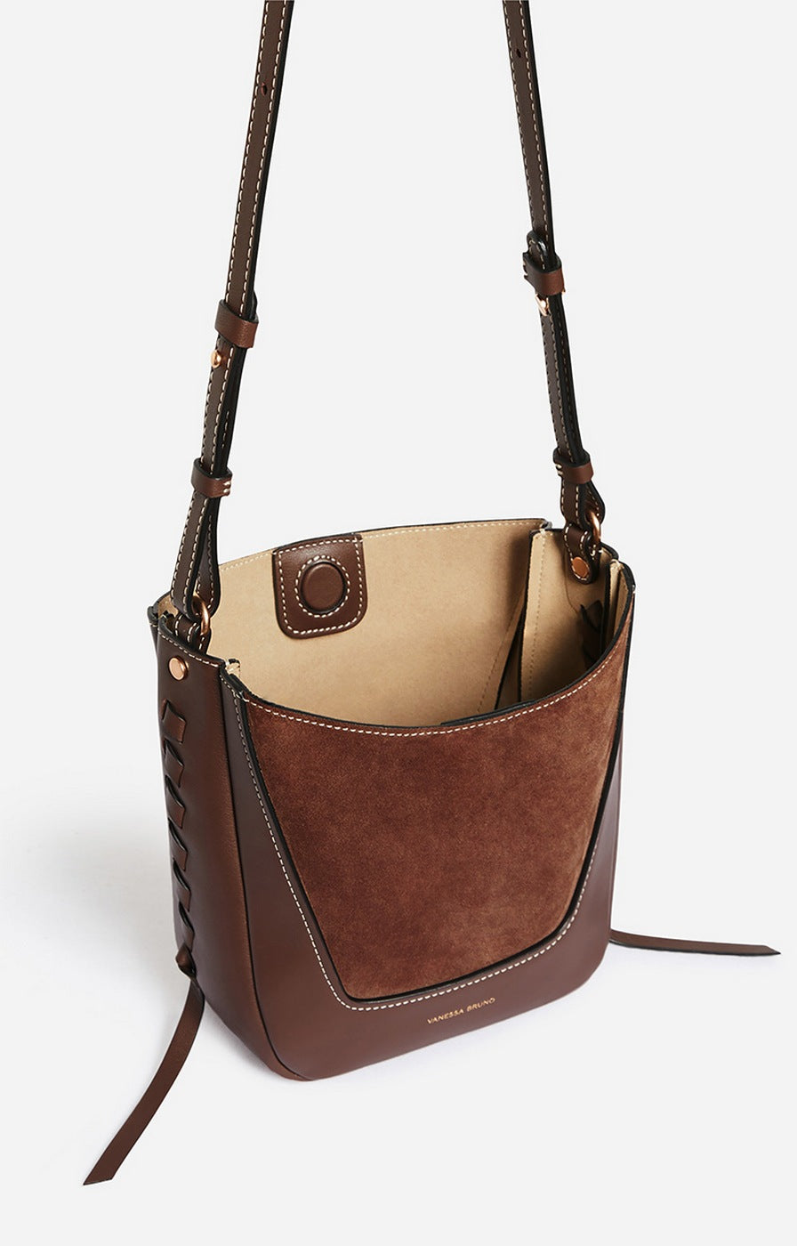 Vanessa Bruno - Bolso Pequeño Lou - Marrón Glacé
