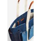 Vanessa Bruno - Cabas L Multibolsillos - Azul Multicolor