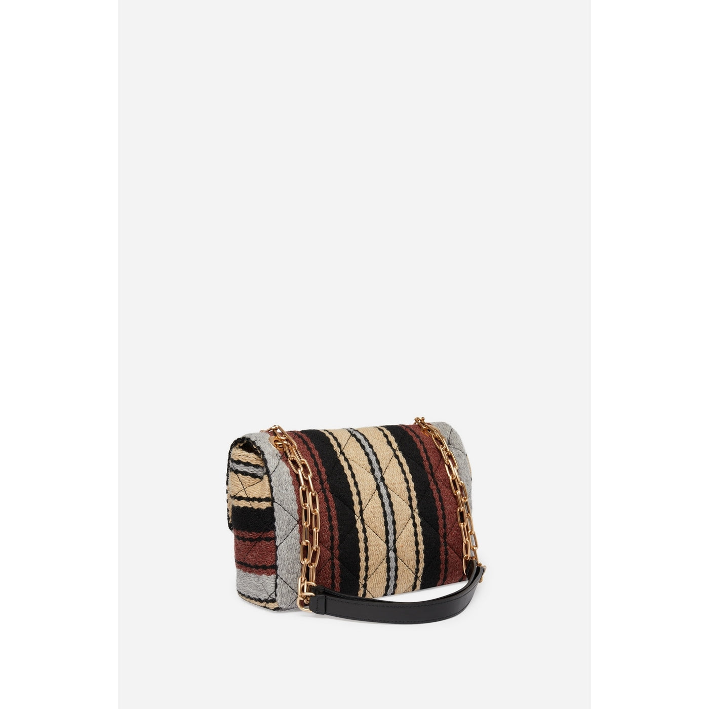 Vanessa Bruno - Bolso Moon de Lana - Multicolor/Biscuit