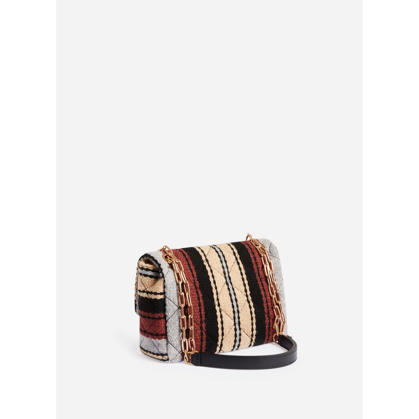 Vanessa Bruno - Bolso Moon de Lana - Multicolor/Biscuit