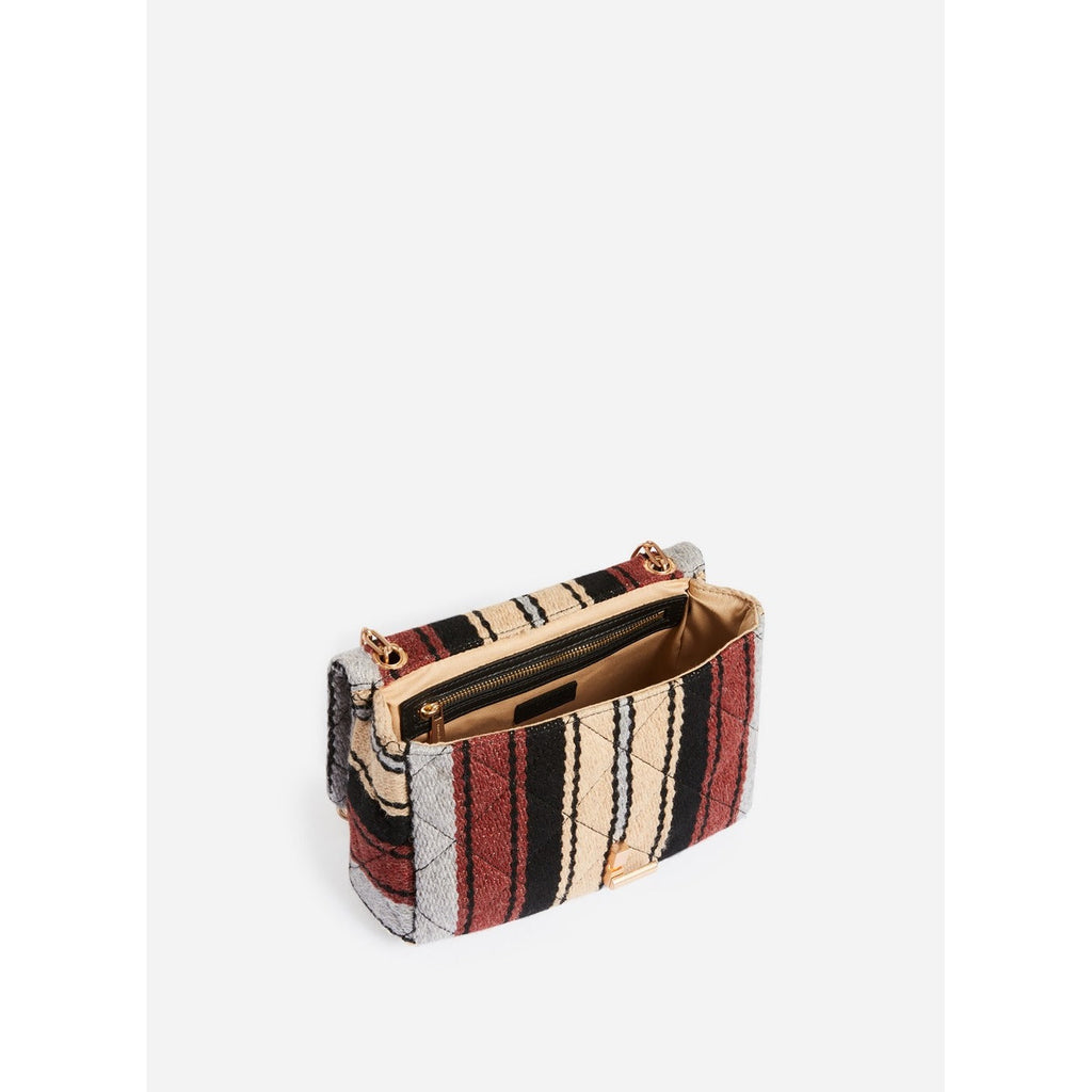 Vanessa Bruno - Bolso Moon de Lana - Multicolor/Biscuit