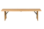 Avenue - Outdoor Bench - Pine Wood - Natural/Beige
