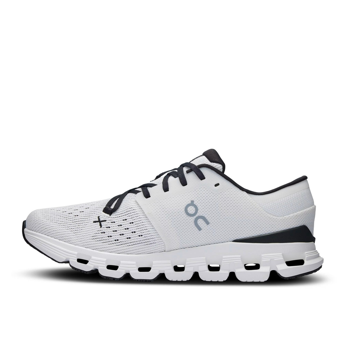 On Running Cloud X 4 Marfil Negro (Mujer) - Blanco