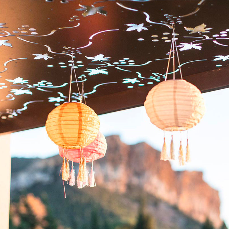 Shangri La - Décoration Lumineuse Solaire - Nylon - Multicolore