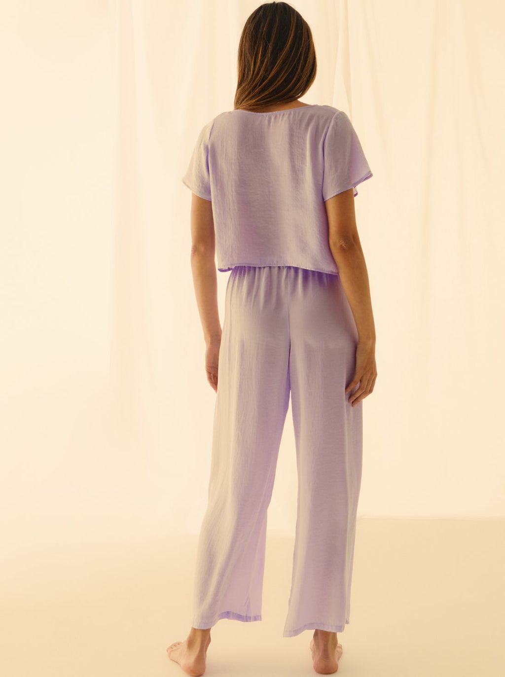 Pantalon Silky Lila Léger