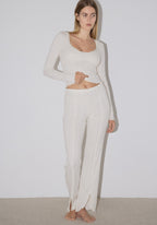 Pantalon Ava - Crème
