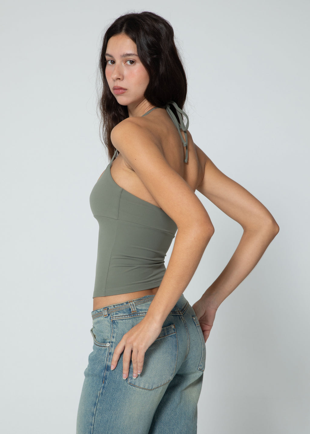 Zuma Top Halter - Salvia