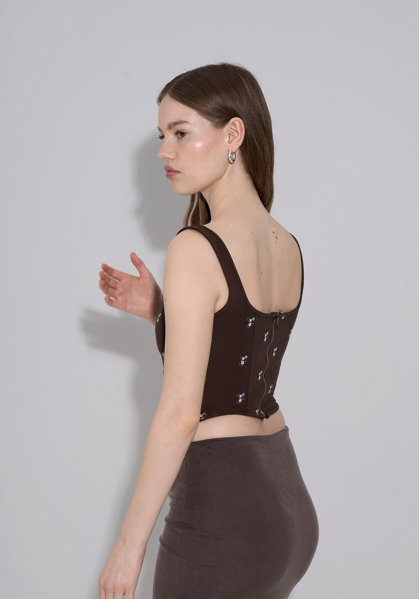 Corset Adina - Chestnut