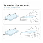 Extendable House Bed With LED Lighting