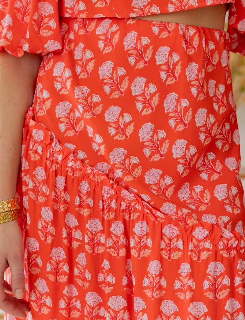 Luisa Coral Skirt
