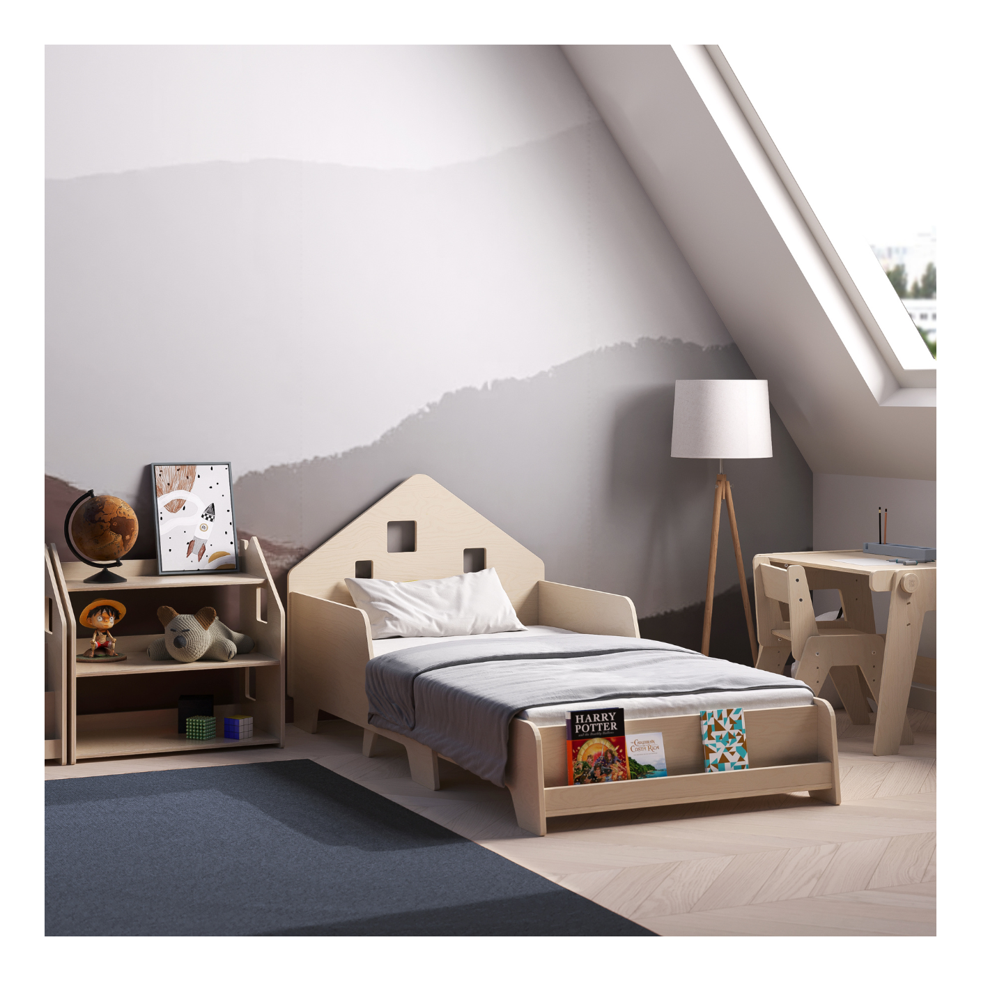 Extendable House Bed With LED Lighting