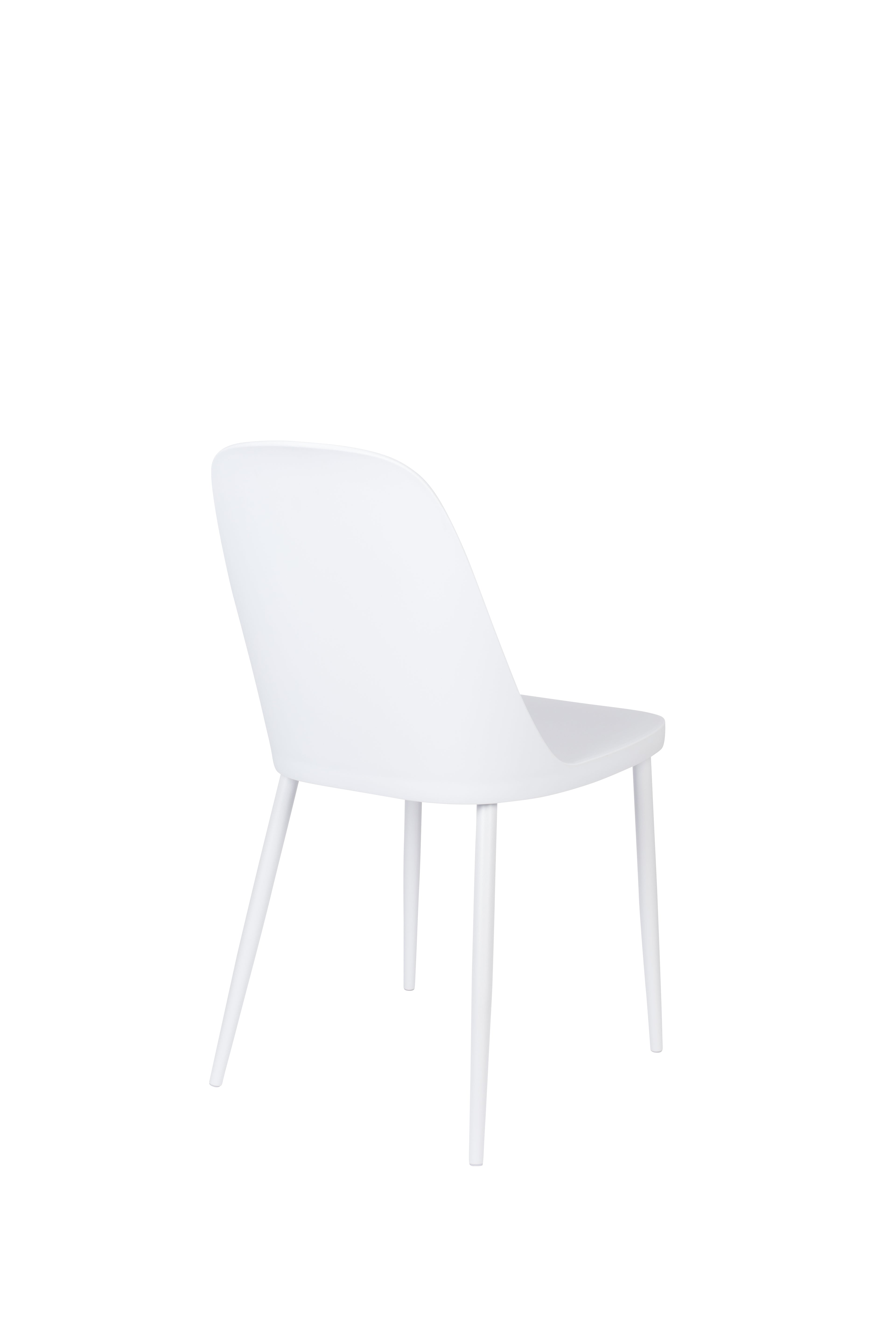 Pip All - Lot De 2 Chaises De Salle À Manger - Plastique polypropylène - Blanc