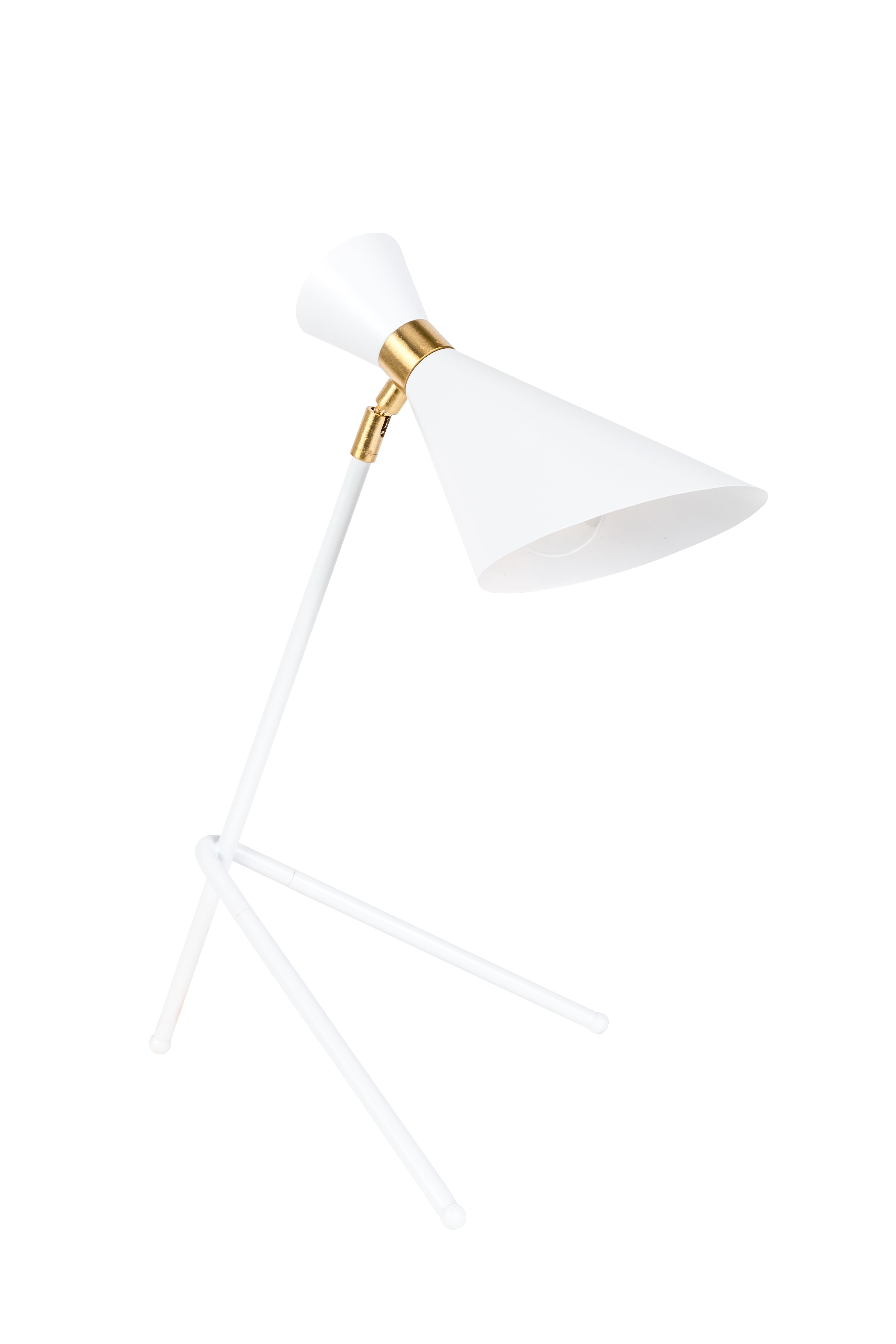 Shady - Lampe De Bureau - Métal - Blanc