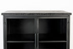 Ferre L - Wardrobe - Fir veneer - Black