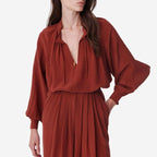 Vanessa Bruno - Anita Blouse - Terracota