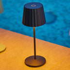 Abby - Wireless Table Lamp - Steel - Black
