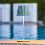 Abby - Wireless Table Lamp - Steel - Green