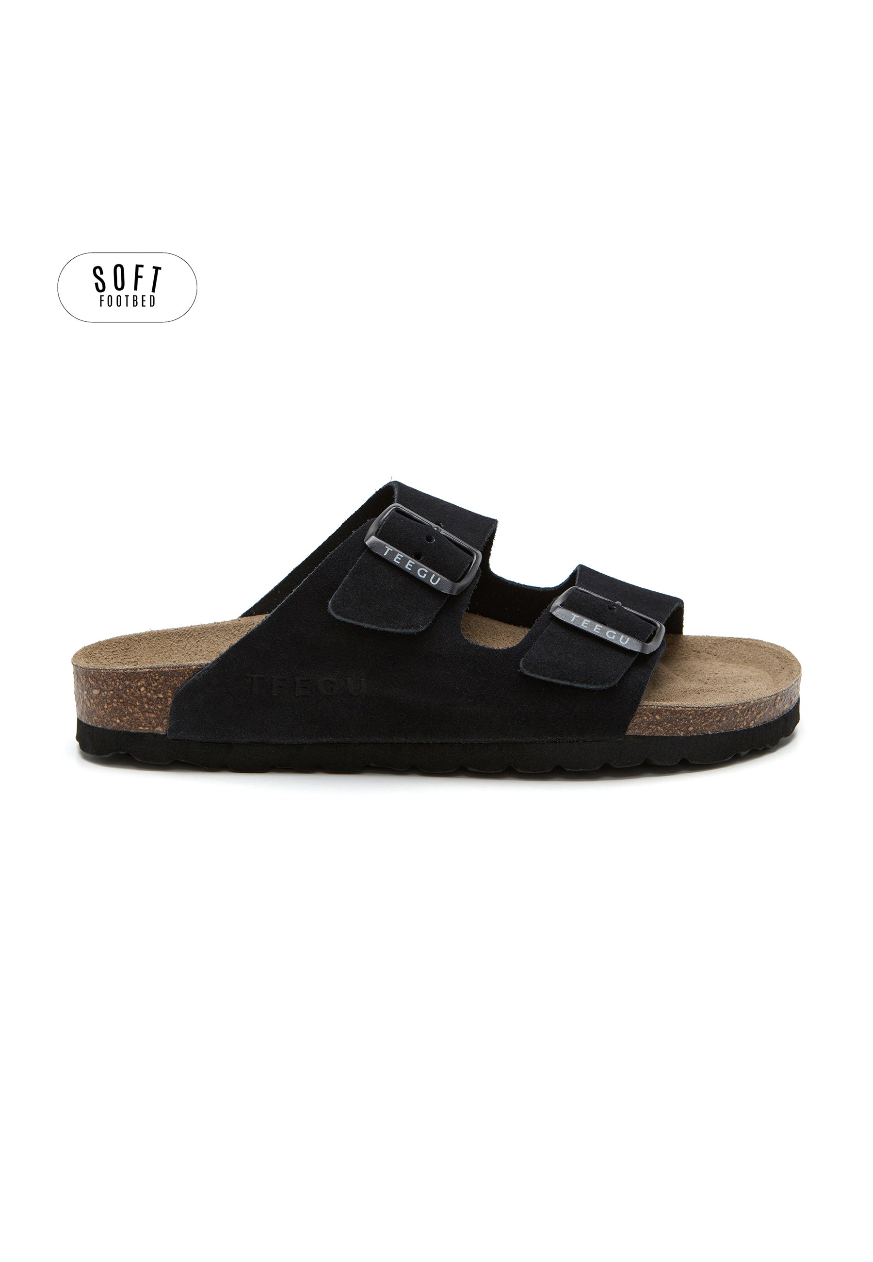 Planta Soft Sandals - Black
