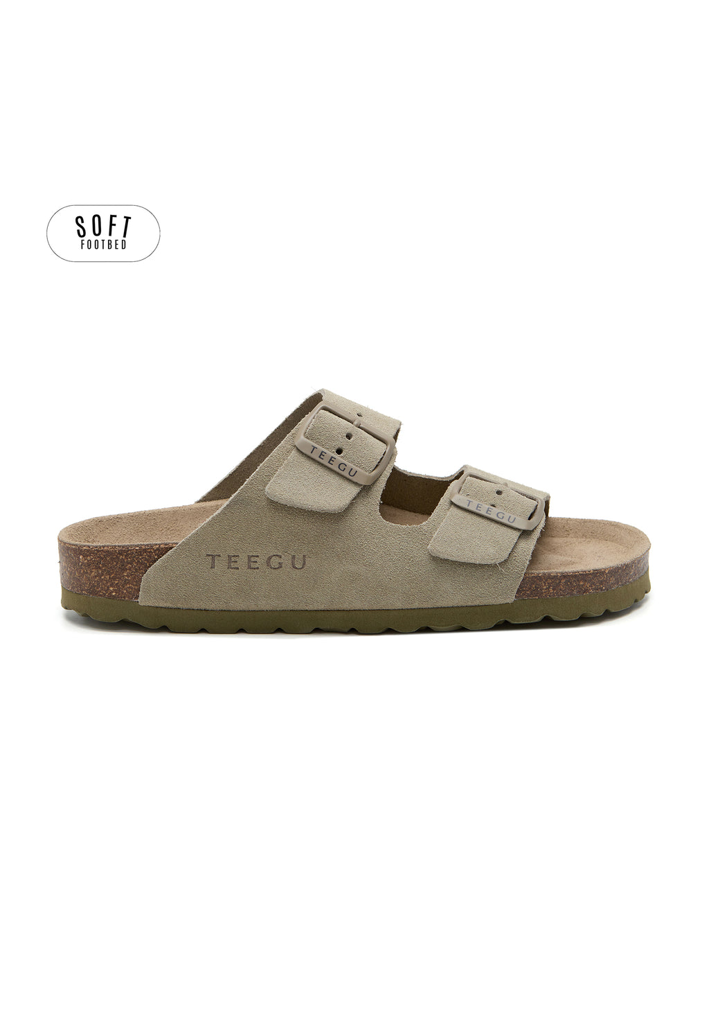 Planta Soft Sandals - Khaki