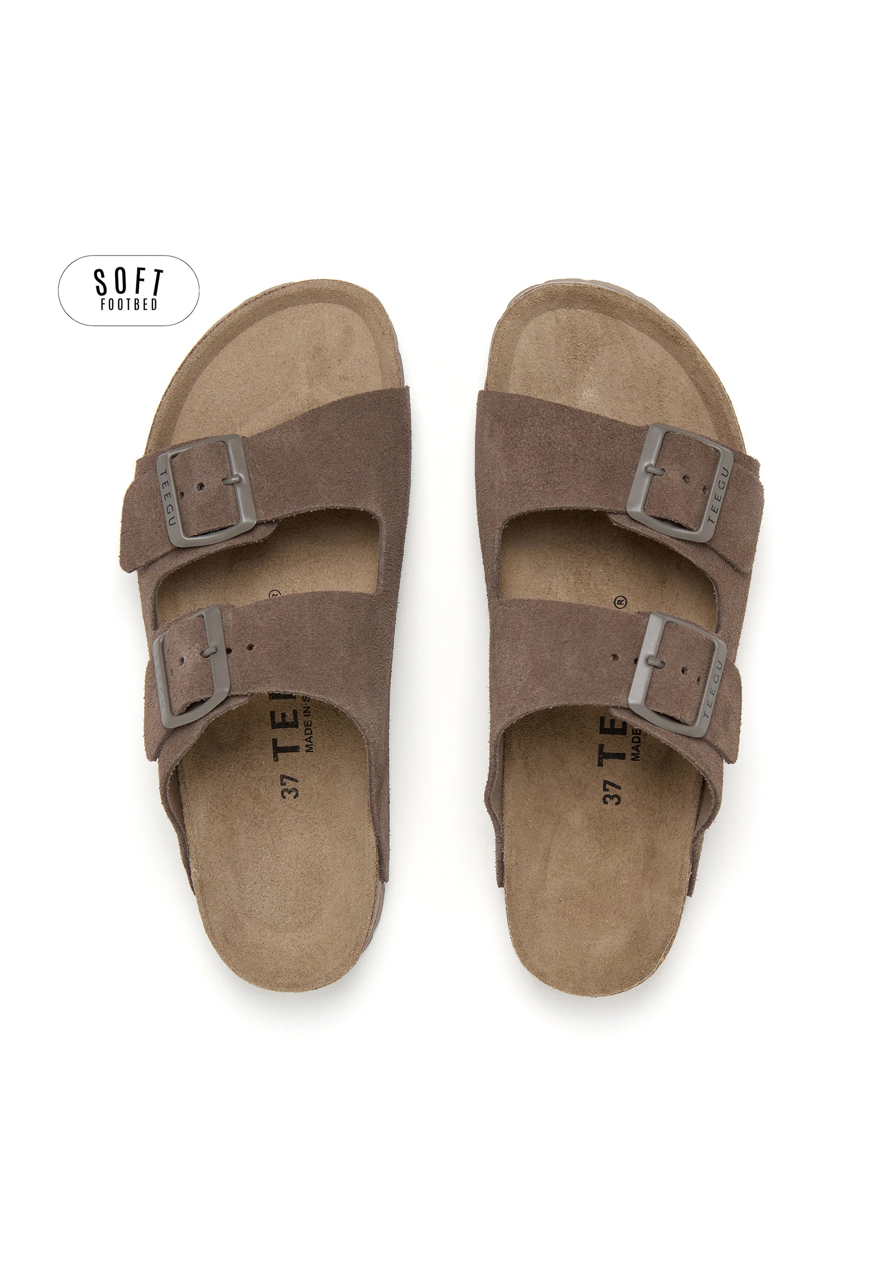 Planta Soft Sandals - Brown