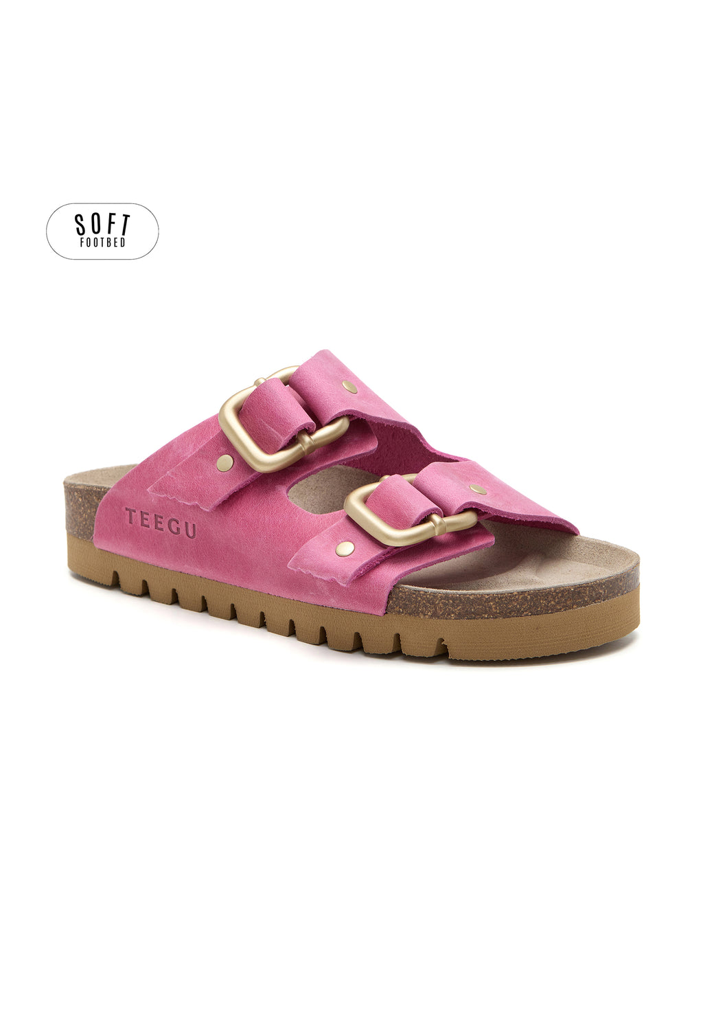 Planta Soft Sandals - Fuchsia