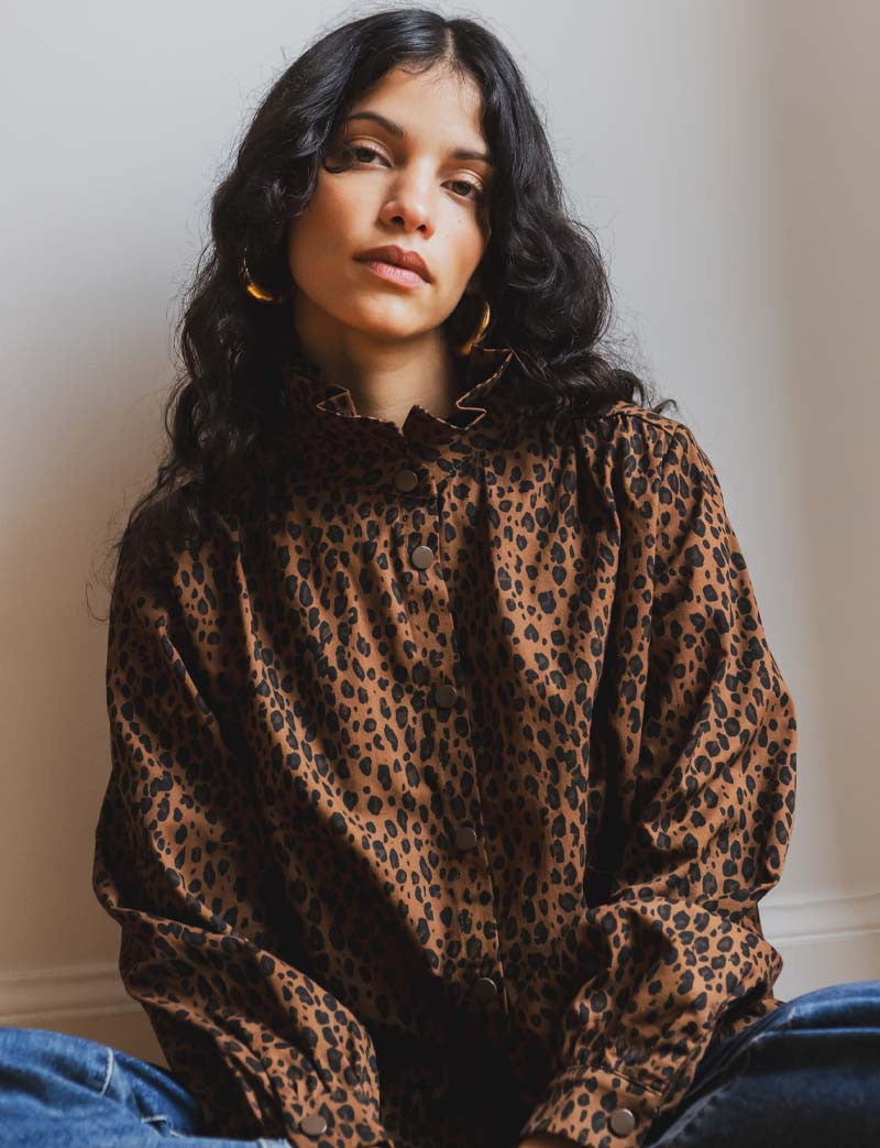 Delys Leopard Shirt
