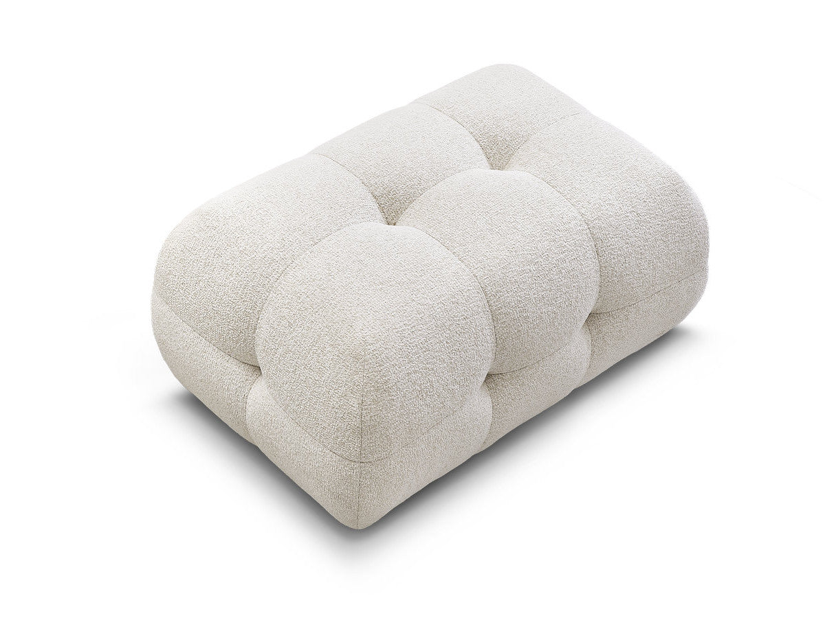 Laura - Small Pouffe - Mottled Fabric