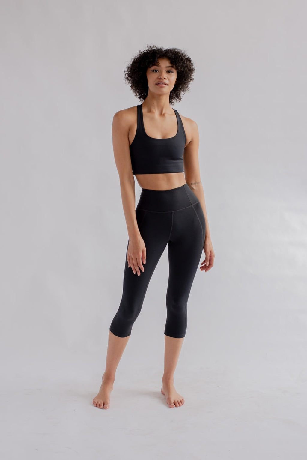 Leggings - Leggings compresivos de talle alto - Negro