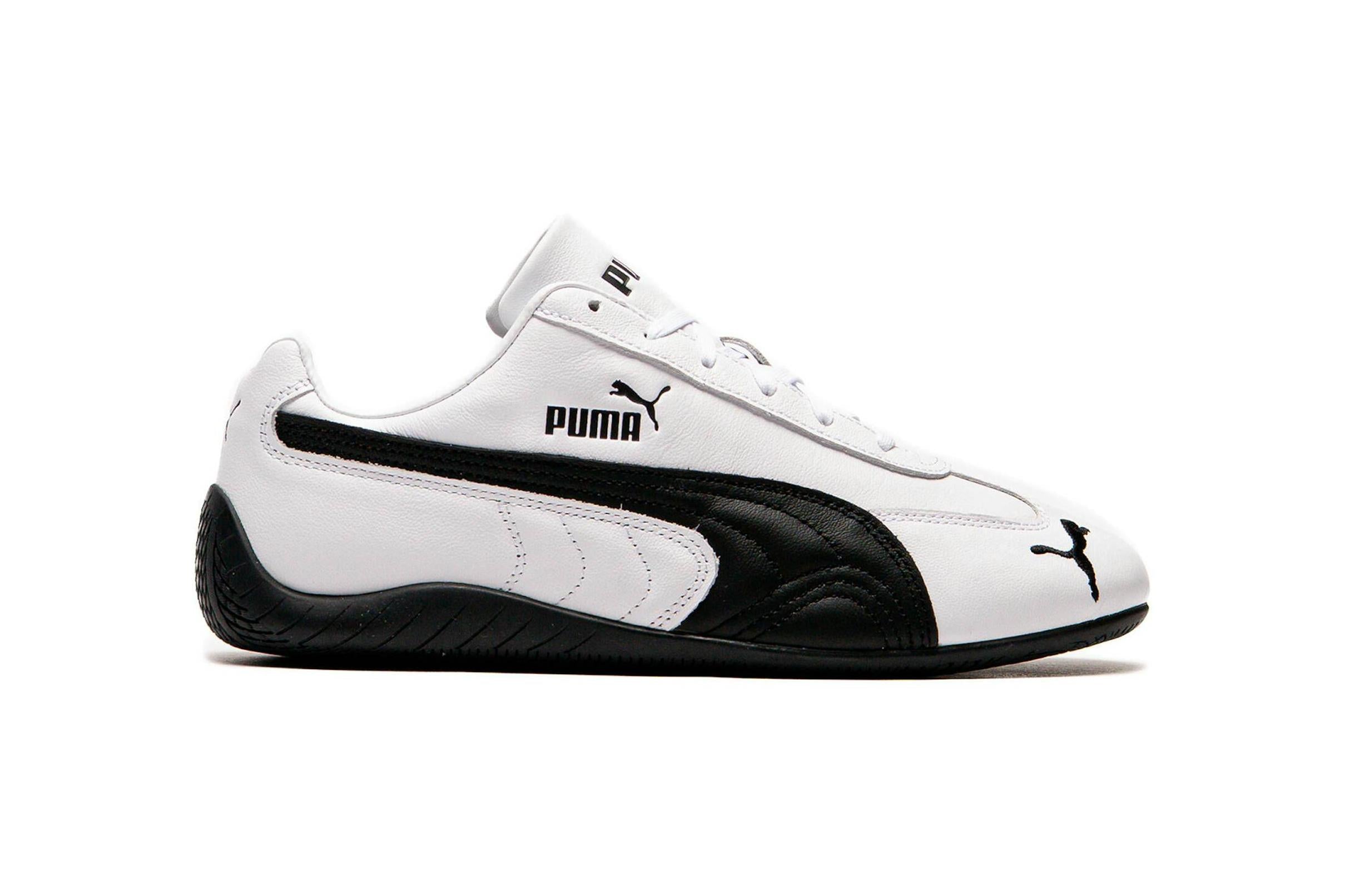 Puma Speedcat Leather White Black - Noir