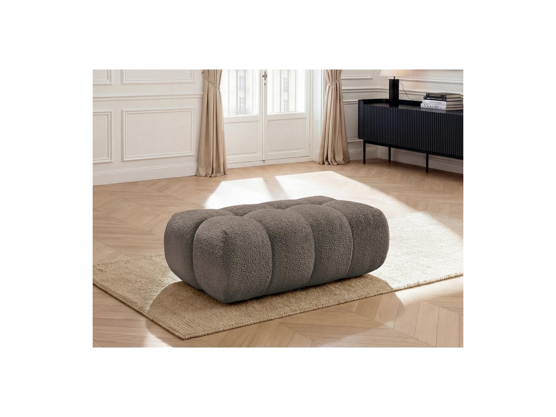 Jaya - Pouf - Tissu Chenille