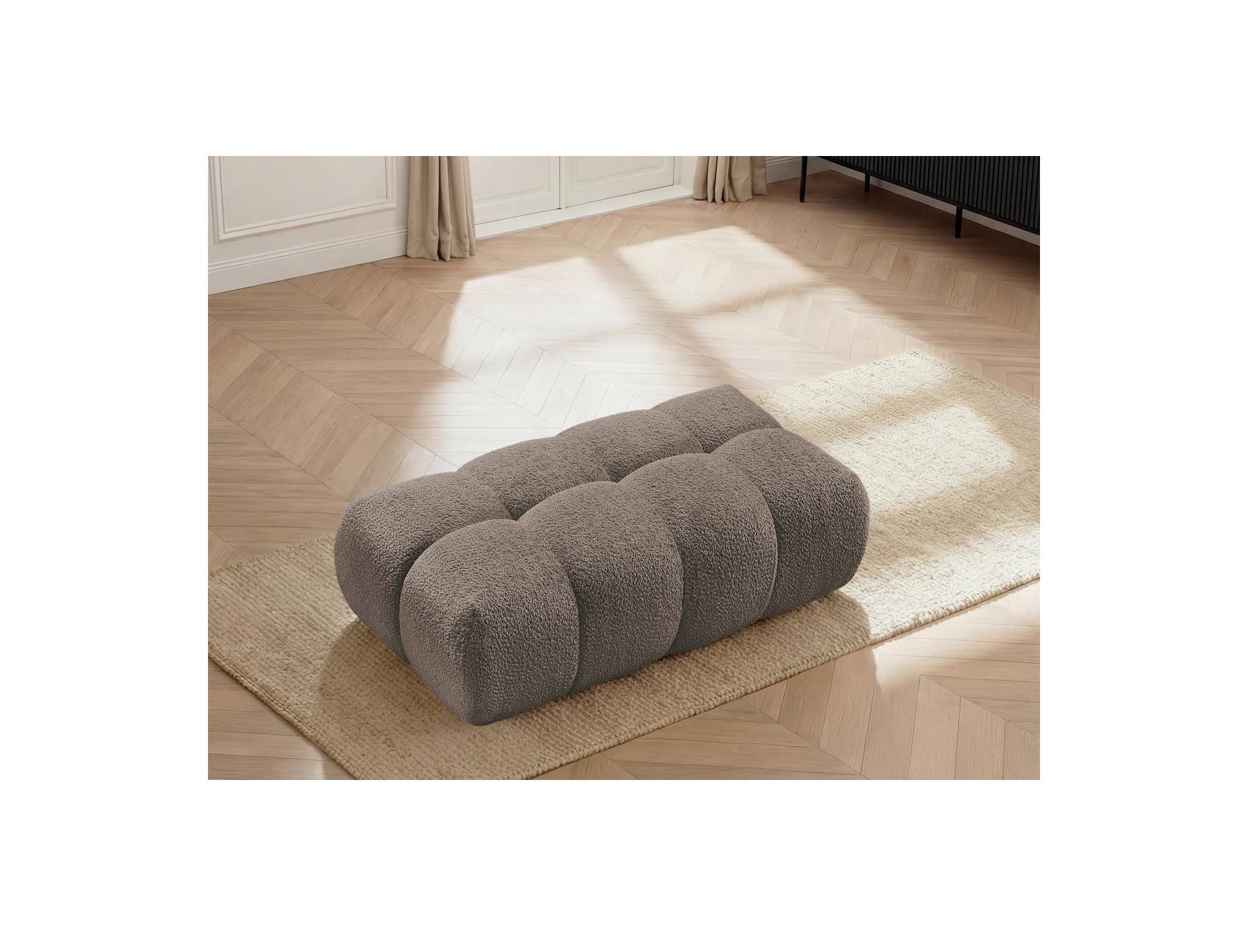 Jaya - Pouf - Tissu Chenille