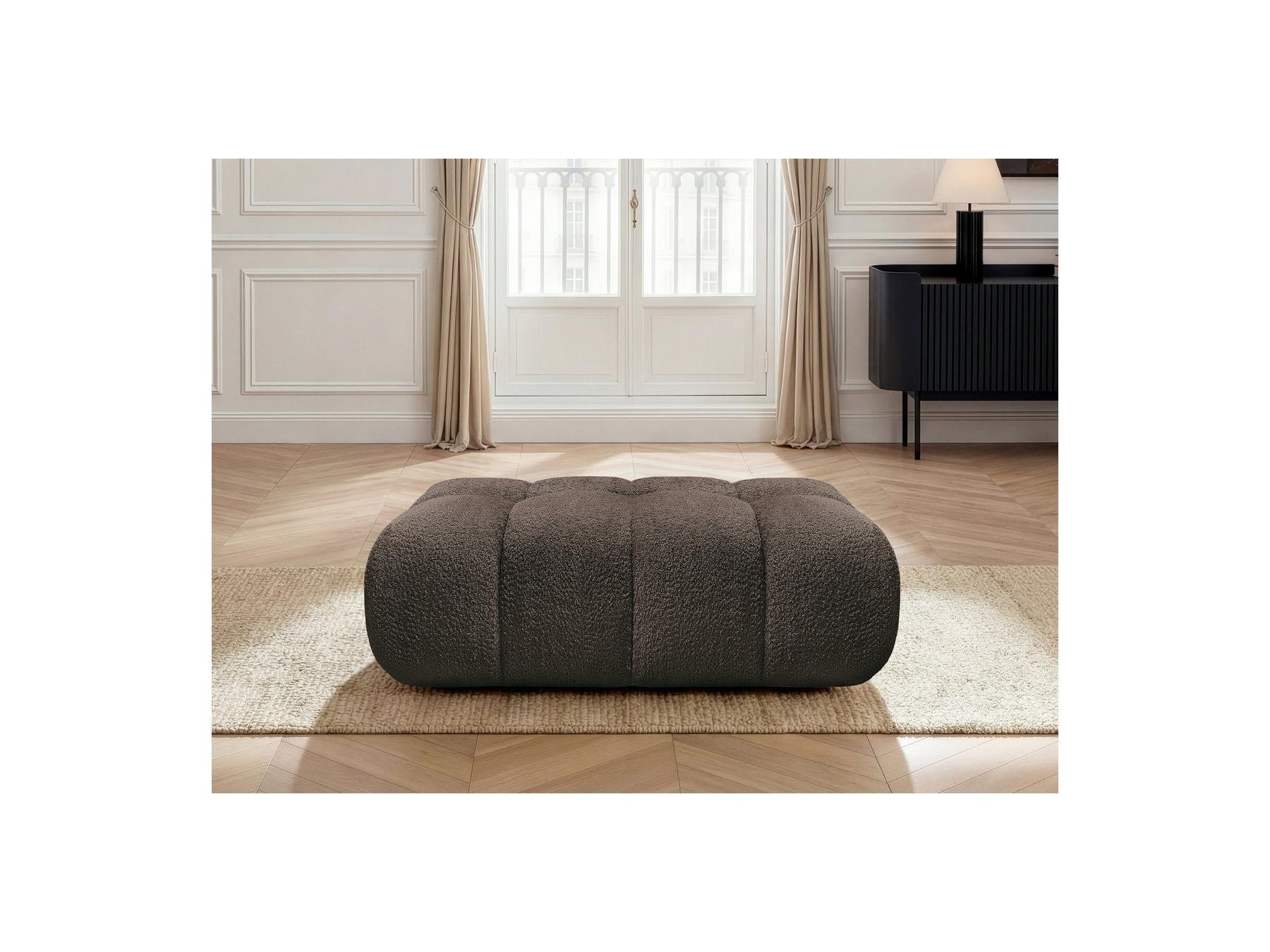 Jaya - Pouf - Tissu Chenille