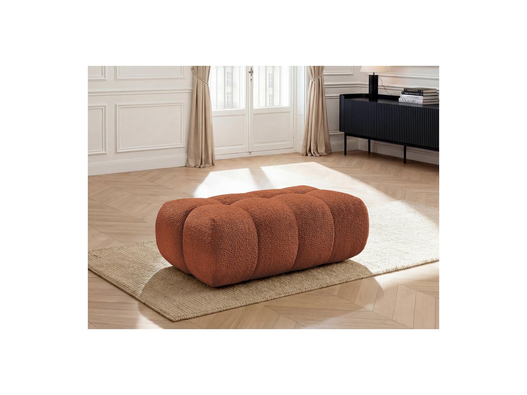 Jaya - Pouf - Tissu Chenille