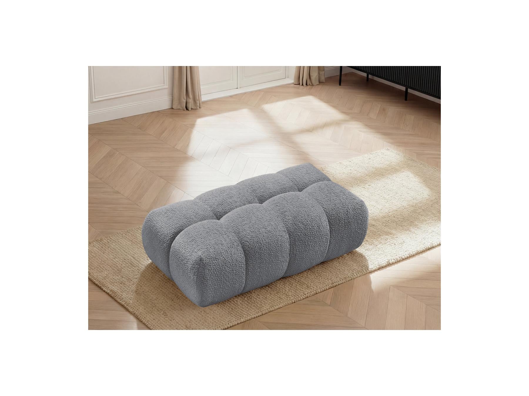 Jaya - Pouf - Tissu Chenille