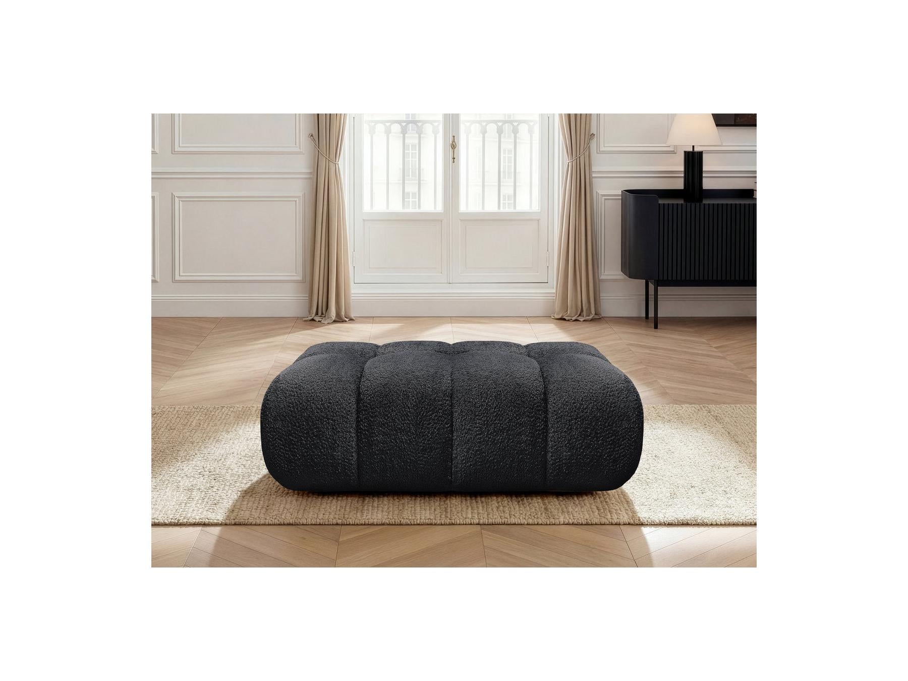 Jaya - Pouf - Tissu Chenille