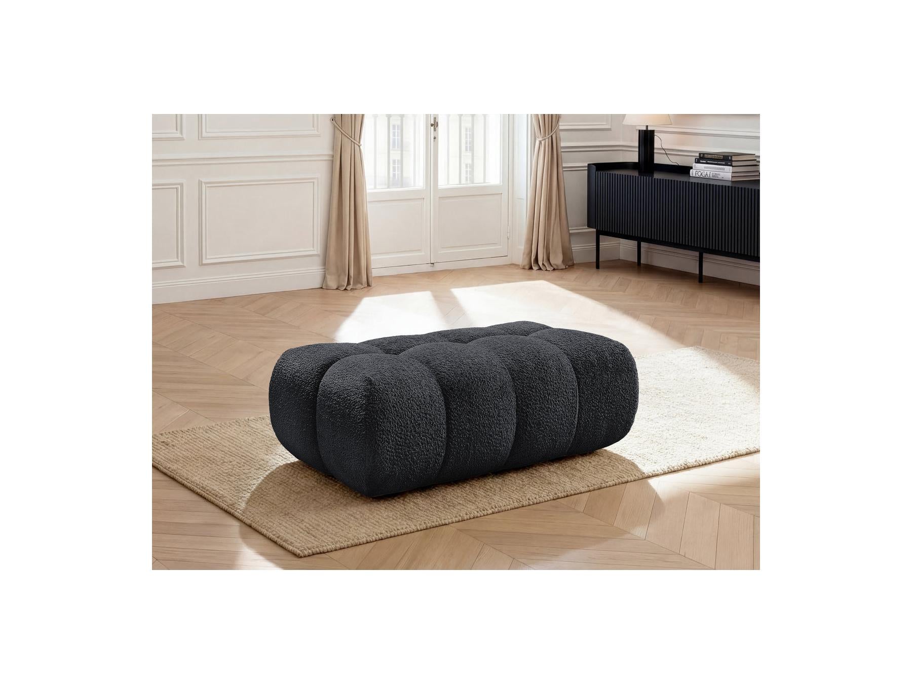 Jaya - Pouf - Tissu Chenille