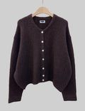 Chocoladebruin Vest Sami