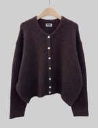 Chocoladebruin Vest Sami
