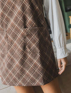 Kariertes Kleid Elym