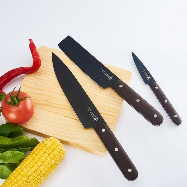 Box Of 5 Carving Knives - Wenge Handle