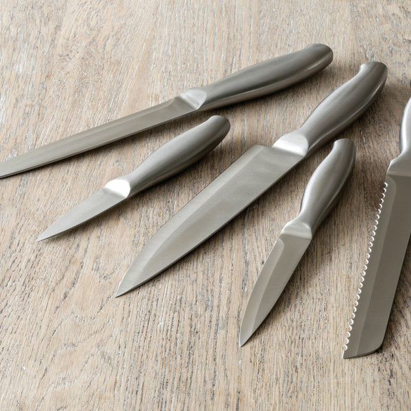 Cuchillos para Carne - Inspiración Damasco - Caja de 4 Piezas