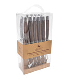 Set De 6 Cuchillos Y 6 Tenedores - Mango De Madera De Nogal - LG Heritage